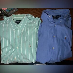TWO Ralph Lauren Yarmouth Dress Shirts ($200) Bloomingdales